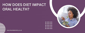 How does diet impact oral health